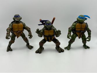 TMNT Teenage Mutant Ninja Turtles lot of 3