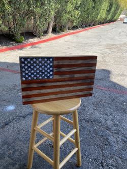 Wooden Flag