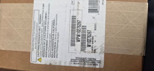 Whirlpool drain  pump