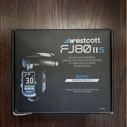 WESTCOTT FJ80 II S Speedloght flash for Sony mirrorless camera