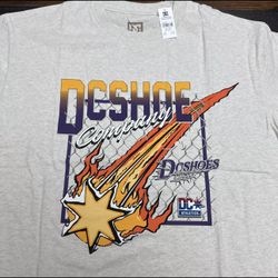 DC Shoes Mens DC Showtime Starz  Short Sleeve Crew Neck Cotton T-Shirt -NEW
