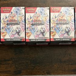 Prismatic Evolutions Booster Bundle x5