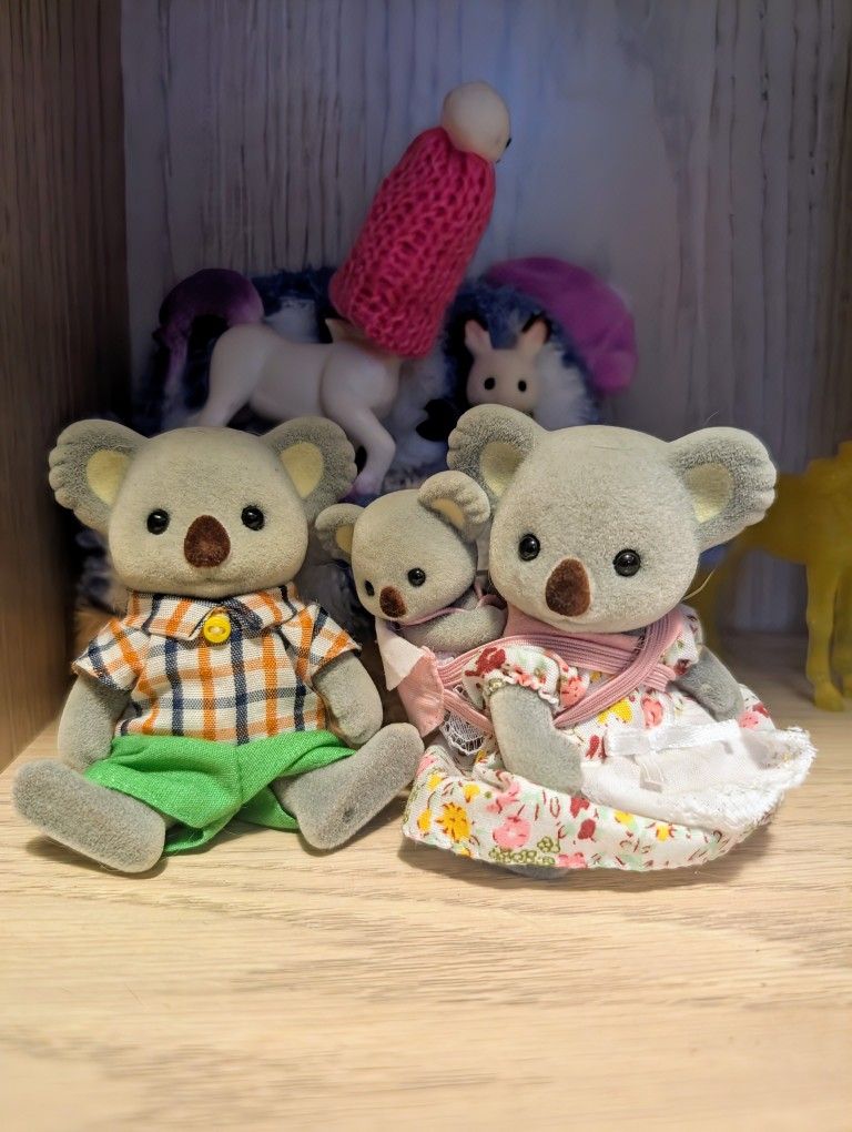 Calico Critters Koala Family