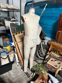 Men's Royal cast iron sewing mannequin