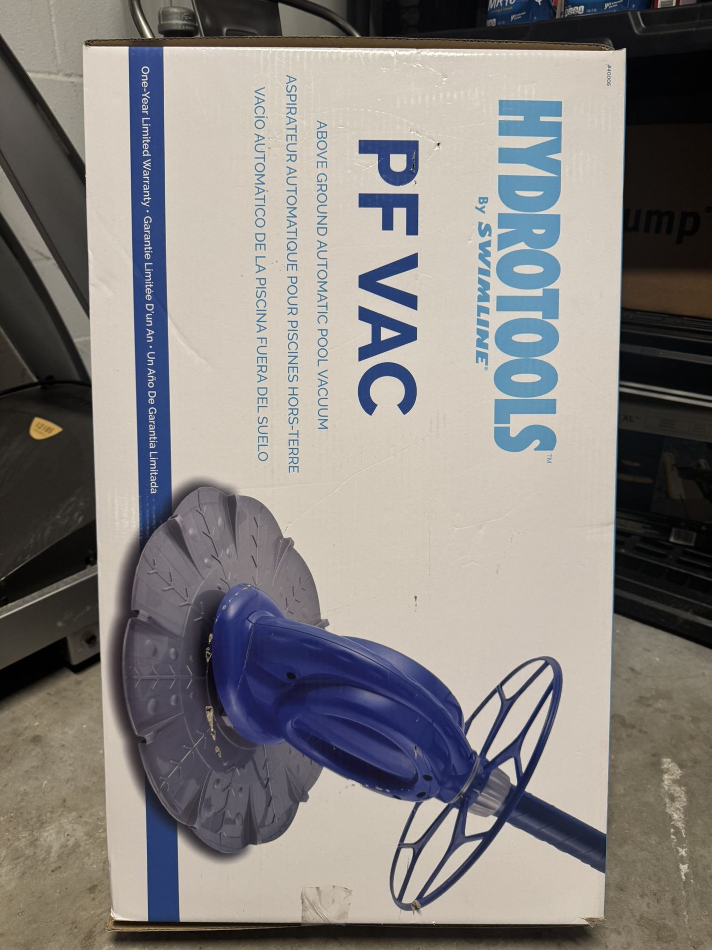 Hydrotools PF VAC Above Ground Automatic Pool Vacuum by Swimline.