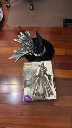 Spirit Gothic Witch Halloween Costume Child Large