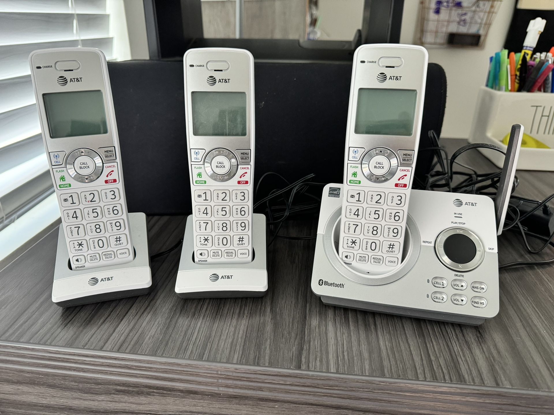 Cordless Phone w/ Bluetooth And Voicemail 