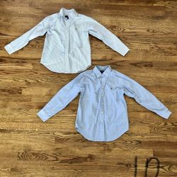 Ralph Lauren Oxford long sleeve button down shirts - Boys size 10
