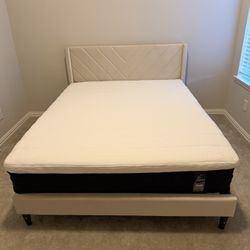Queen Bed frame & Matress