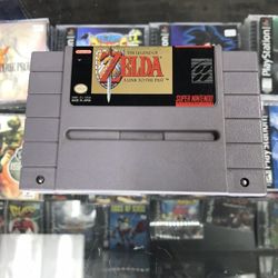 Zelda Link To The Past SNES $50 Gamehogs 11am-8pm