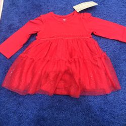 Tulle skirt jersey Christmas dress NWT