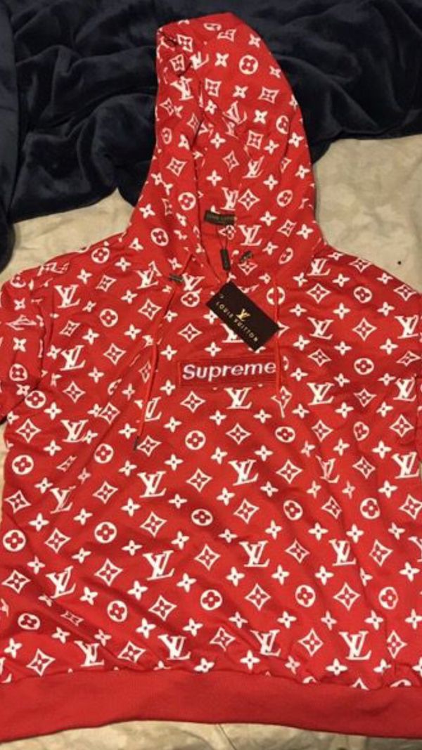 Louis Vuitton supreme hoody for Sale in Louisville, KY - OfferUp
