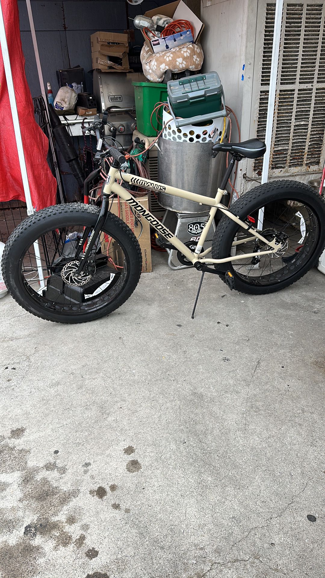 Mongoose Malus Fat Tire Bike 