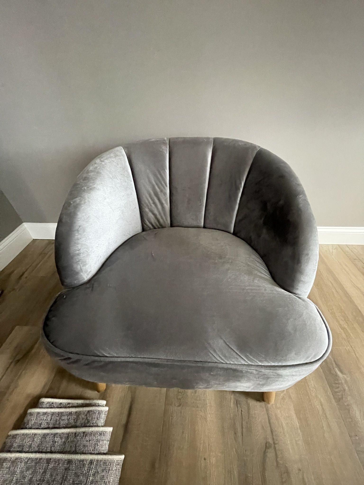 Brand New Grey Accent Chair 