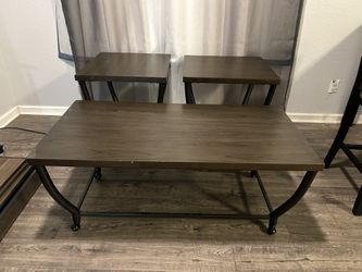 Center Table With End Tables