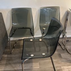 Clear Ikea Chair