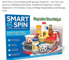 Smart Spin. Organizer. Shelf Spin. New. As Seen On TV.