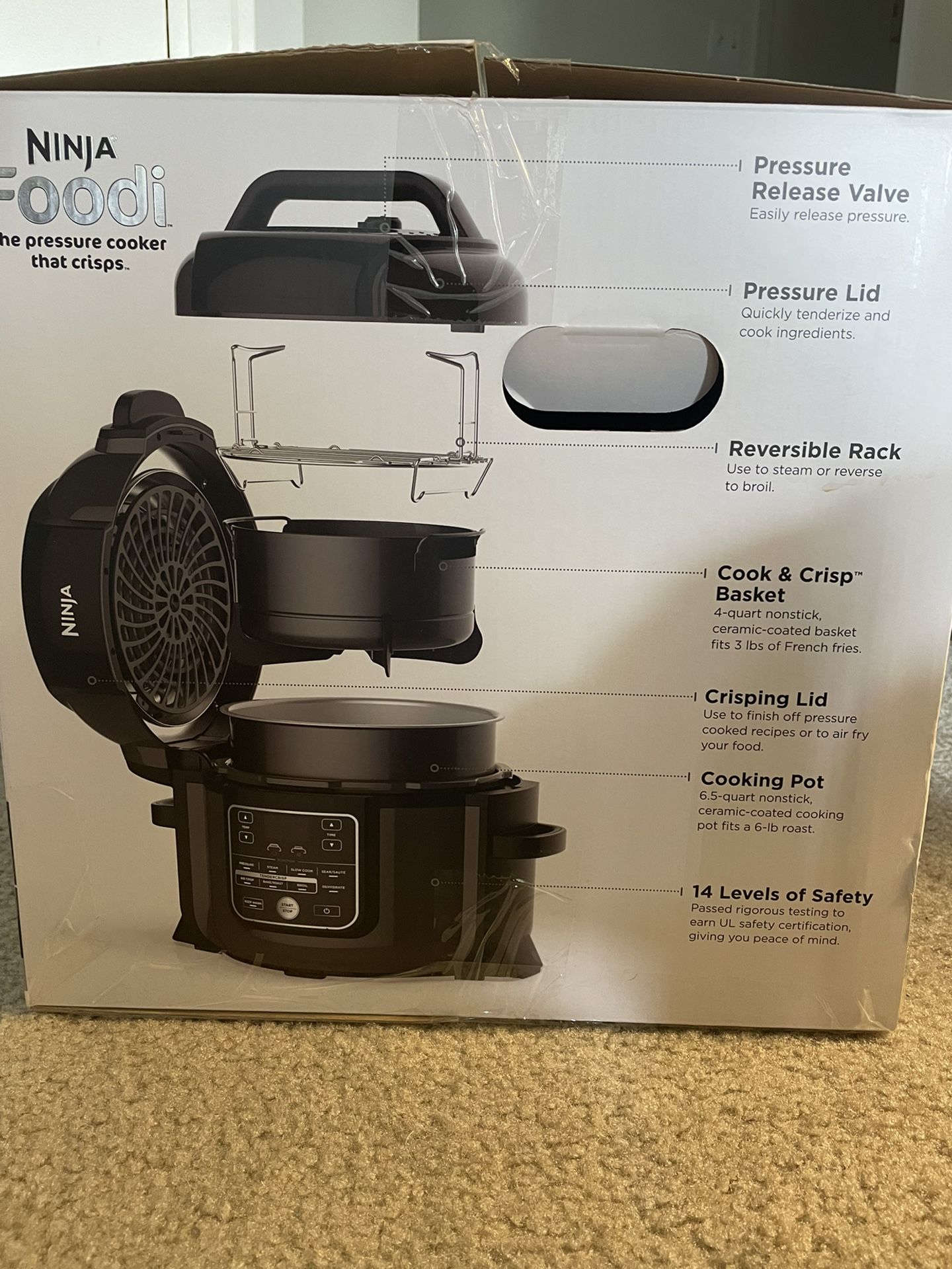 Ninja Foodi Pressure Cooker/Air Crisper - Main Image