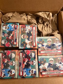 Topps Bowman Football Factory Sealed Jumbo Box