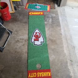 Kansas City Chiefs Cornhole Mat