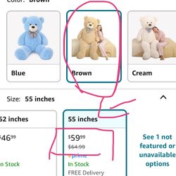 Gigante Stuffed Bear *New*