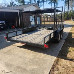 Trailer ... 7 X 16 ... Dual Axle ... Heavy Duty 