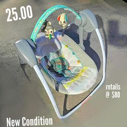 Battery Operated Infant Swing