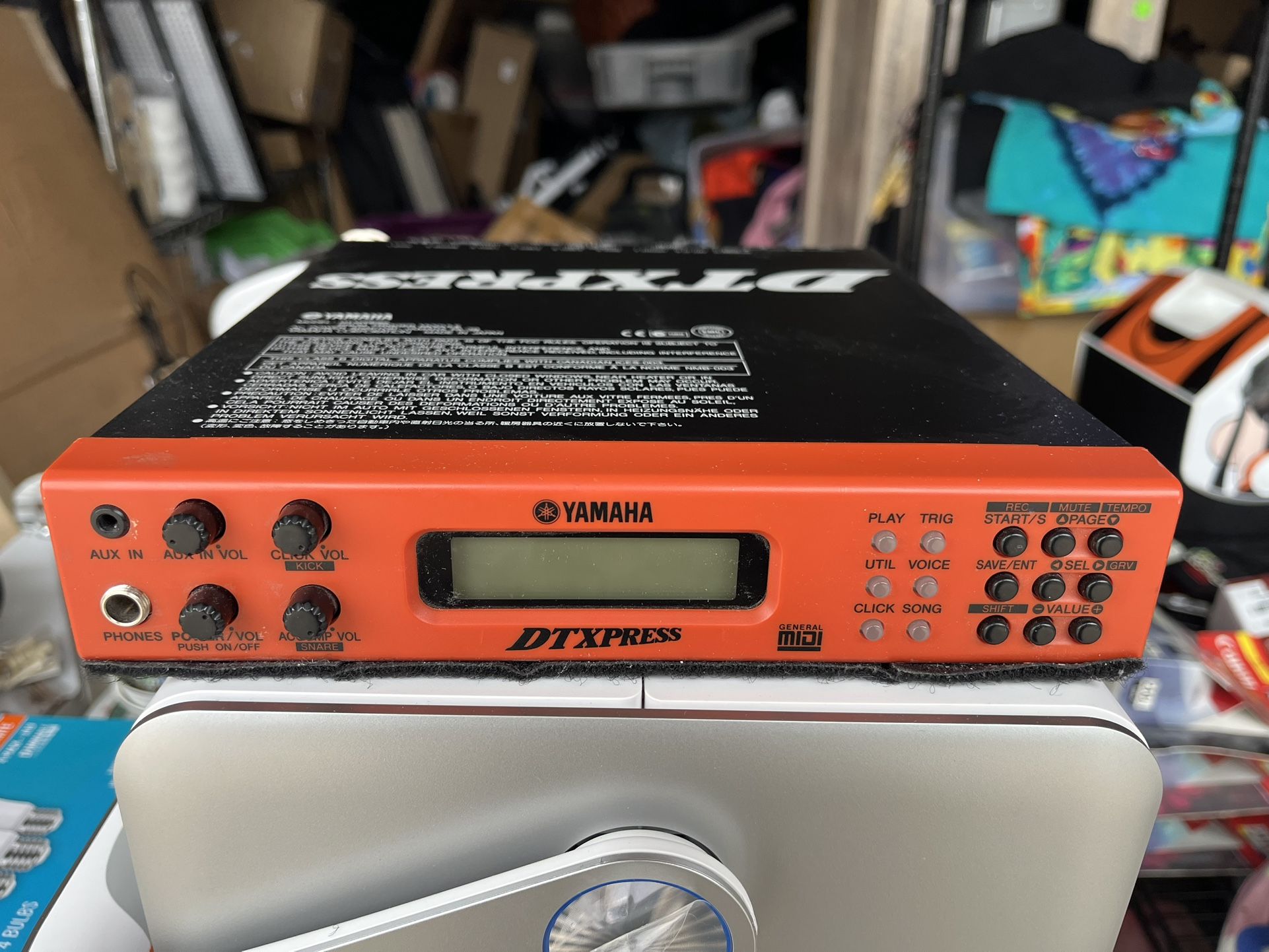 YAMAHA DTXPRESS Drum Trigger Module Electronic Drums works Great