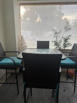 Outside patio table