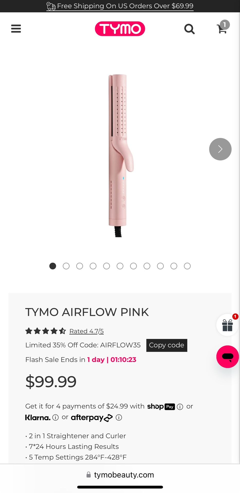 Hair curler and straightener