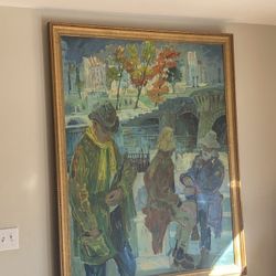 Large Antique Artwork 