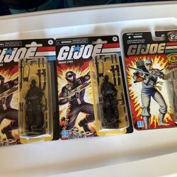 GI JOE 3.75 Inch Commemorative Figures