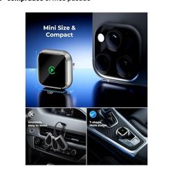 Adaptador inalámbrico CarPlay para iPhone de Apple - Actualización de CarPlay con cable a dispositivo inalámbrico, mini en forma de T para USB de coch