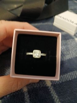 Silver Pandora rings