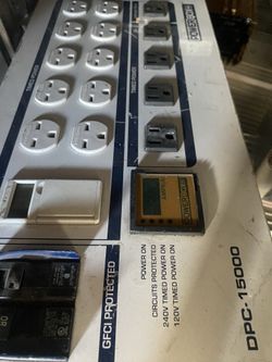 Titan Or Power Box 10 Light 240V/110V Controller, Timer Built In