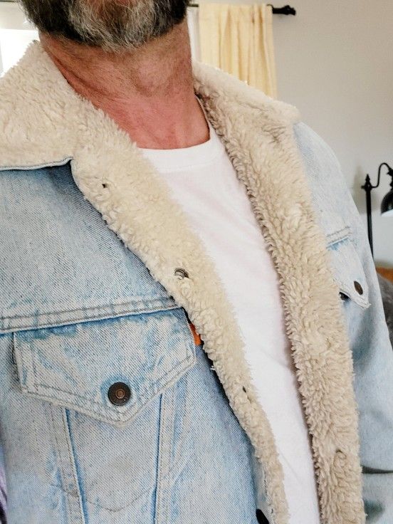 Vintage Levi's Sherpa Lined Jacket