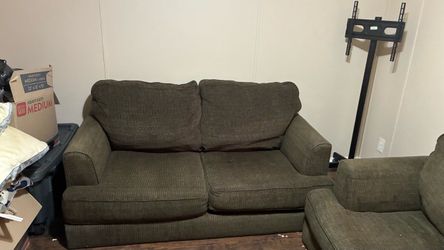 Matching Sofa & Loveseat Set – $80 OBO