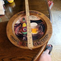 Vintage MOLSON Ale Advertising Bar Sign  12 ×12