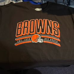 Extra Large Nfl Cleveland Browns T-Shirt