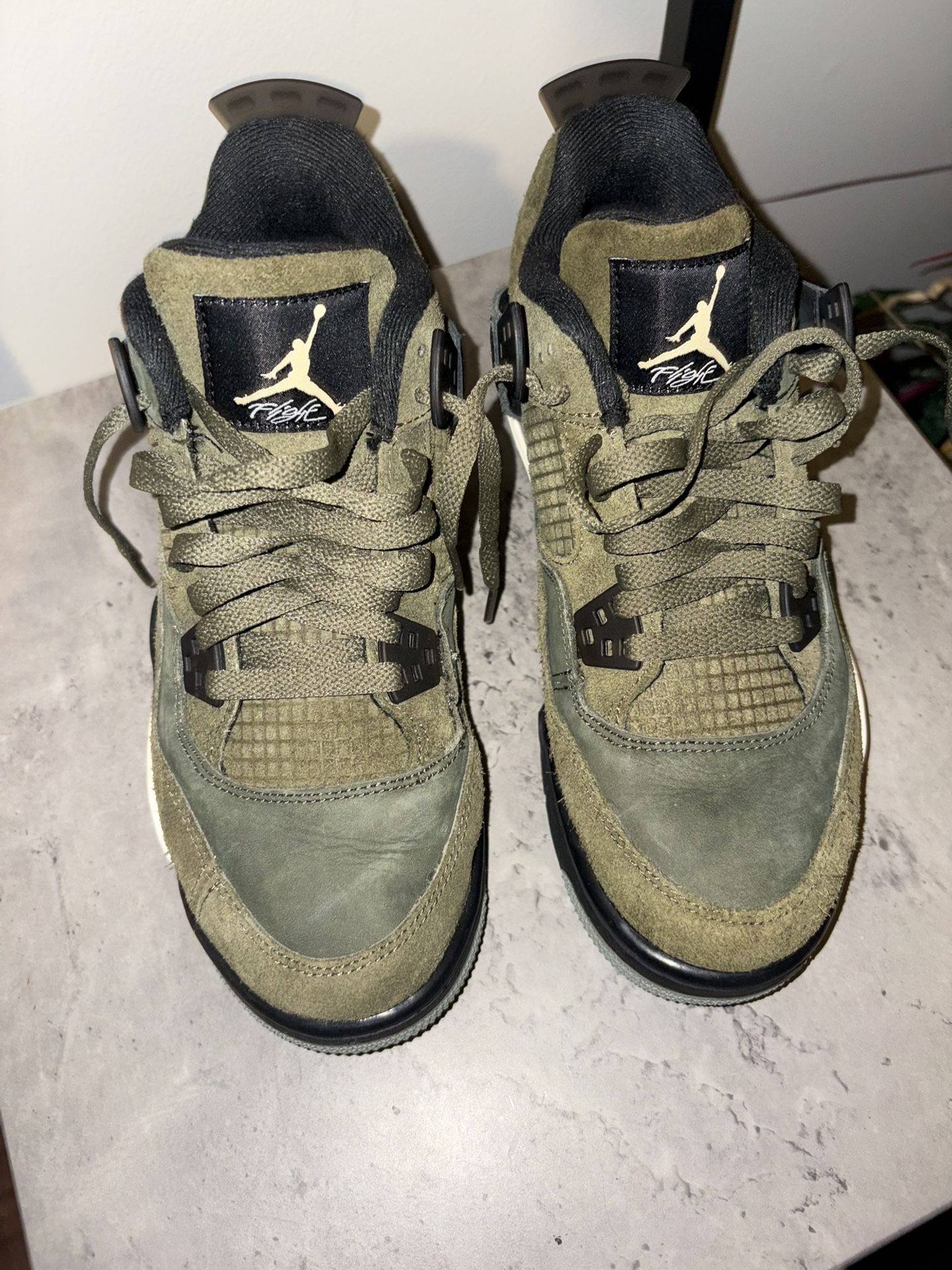 Jordan 4 Olive Green