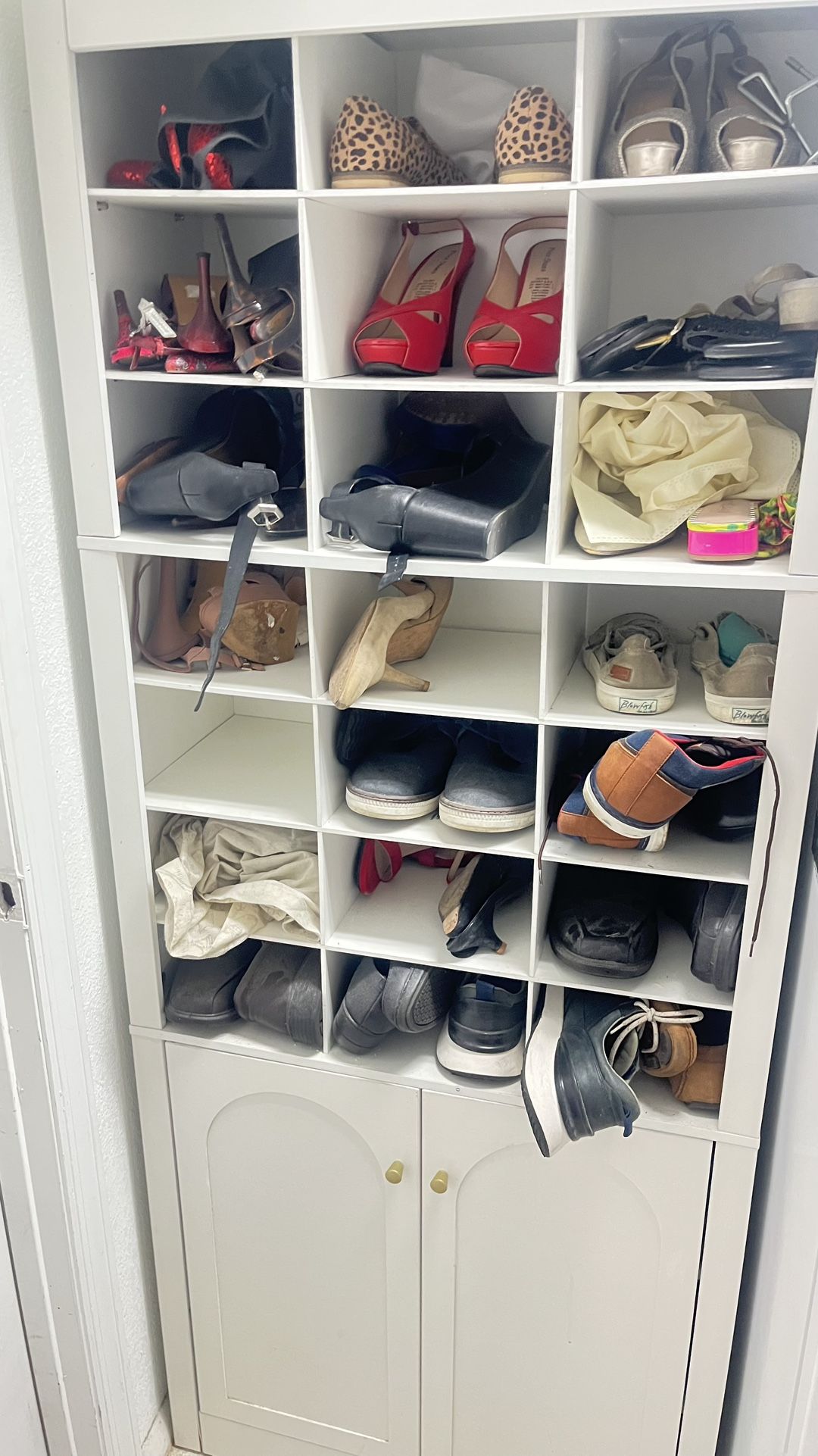 shoe storage cabinet- still in box