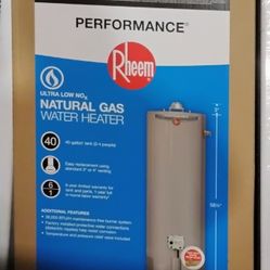 40 Gal Water 💦 Heater 