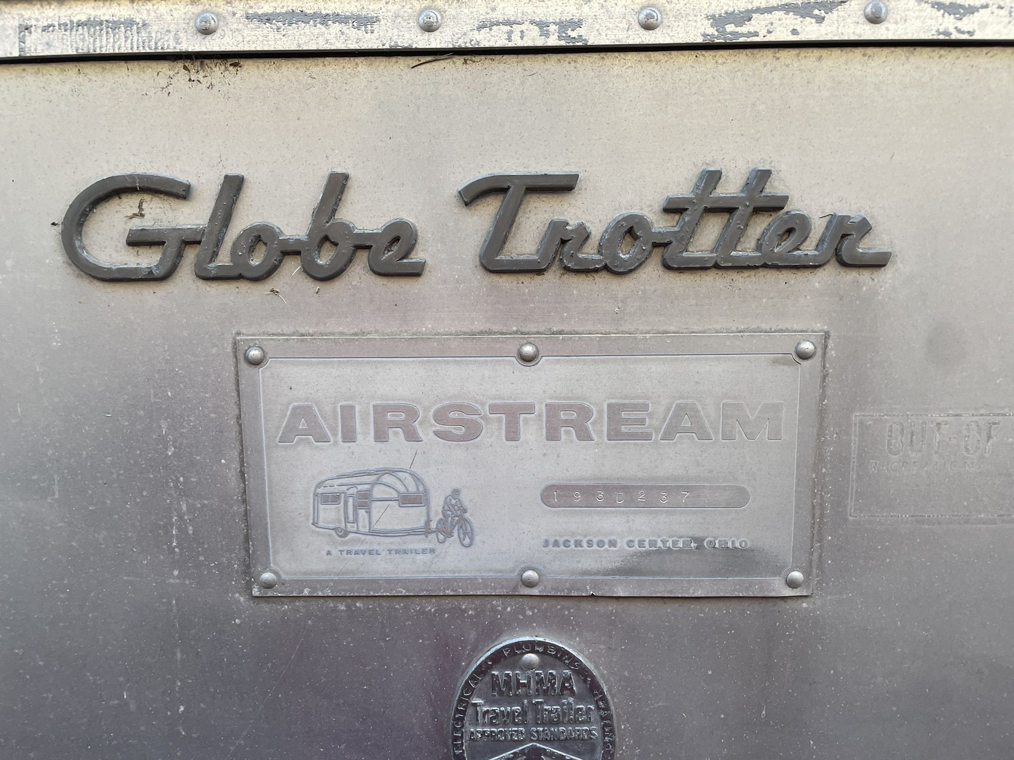 1963 Airstream Globe trotter