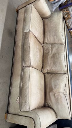 Leather Queen Sofa bed