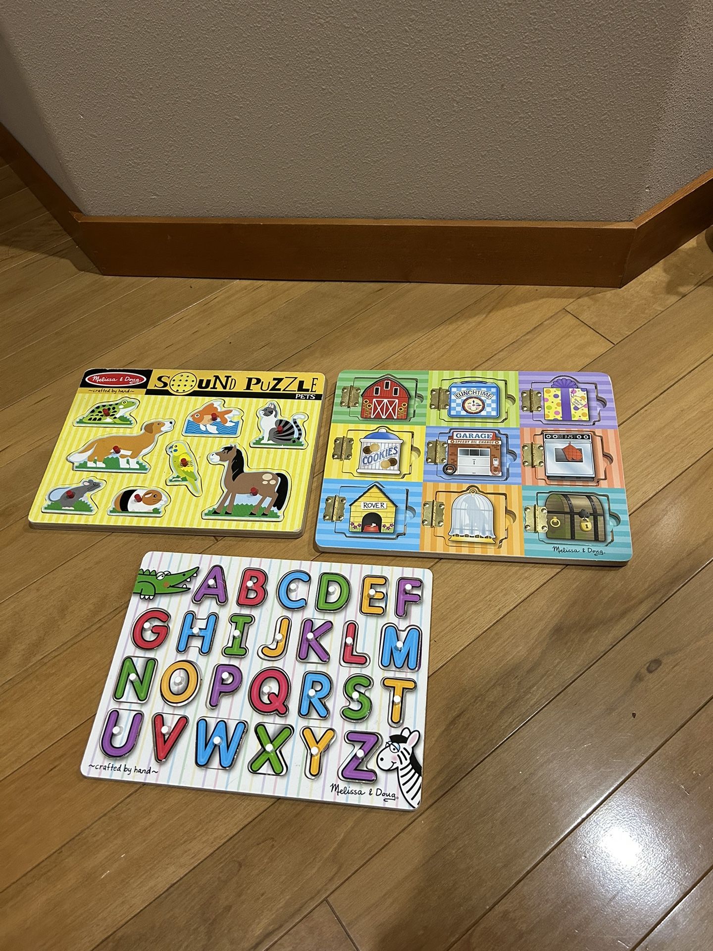 Melissa & Doug Wooden Puzzles