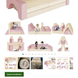 Foam Toddler Couch Set Brand New