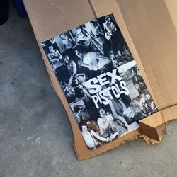Vintage Sex Pistols Poster