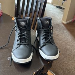 Black Timberland High top Shoes 9.5 Men 