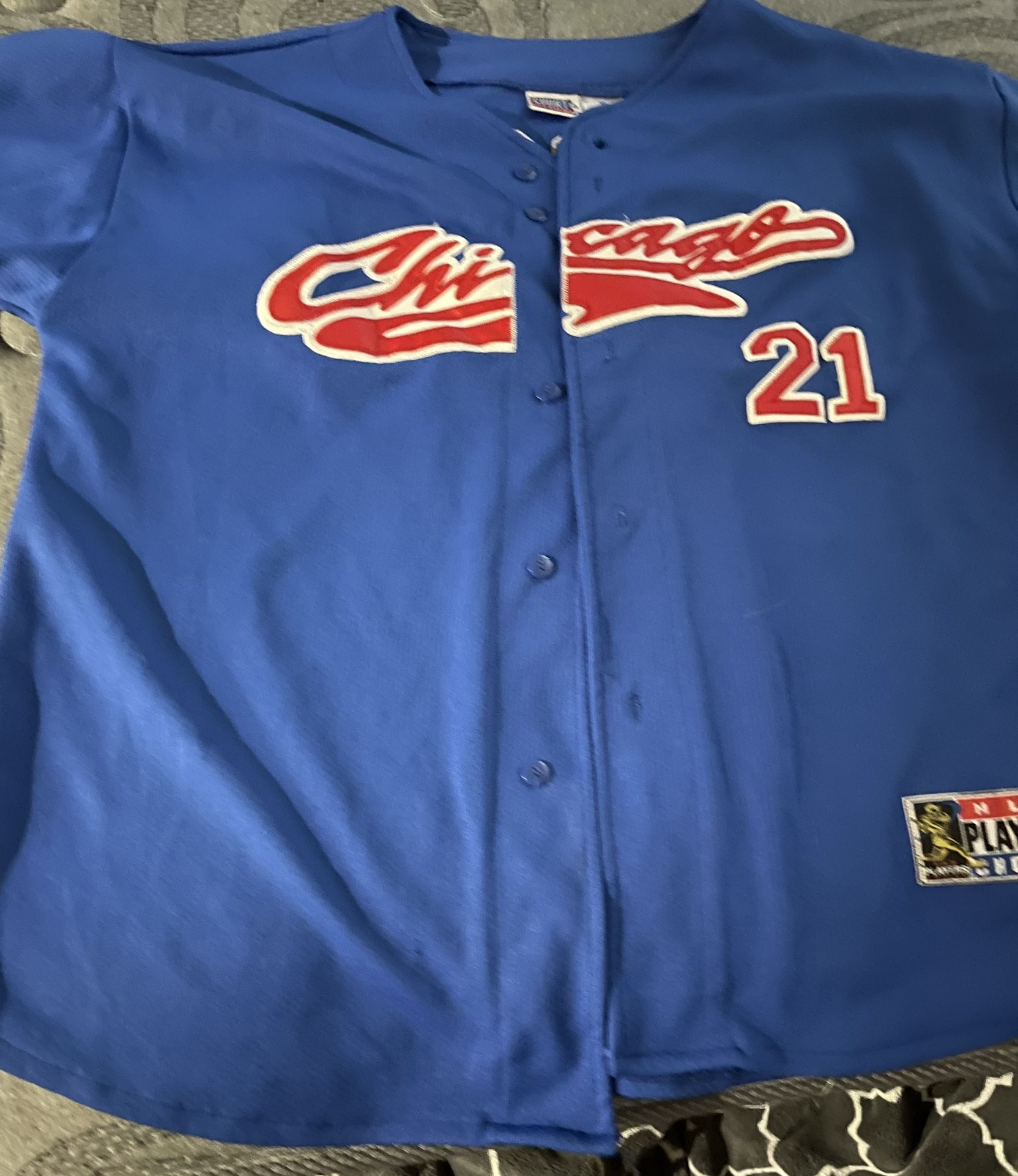 Sammy Sosa Chicago Cubs Jersey XL