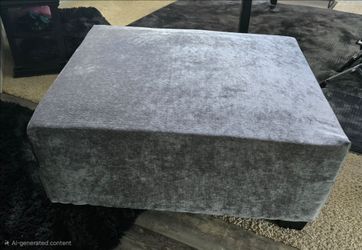 Gray Ottoman